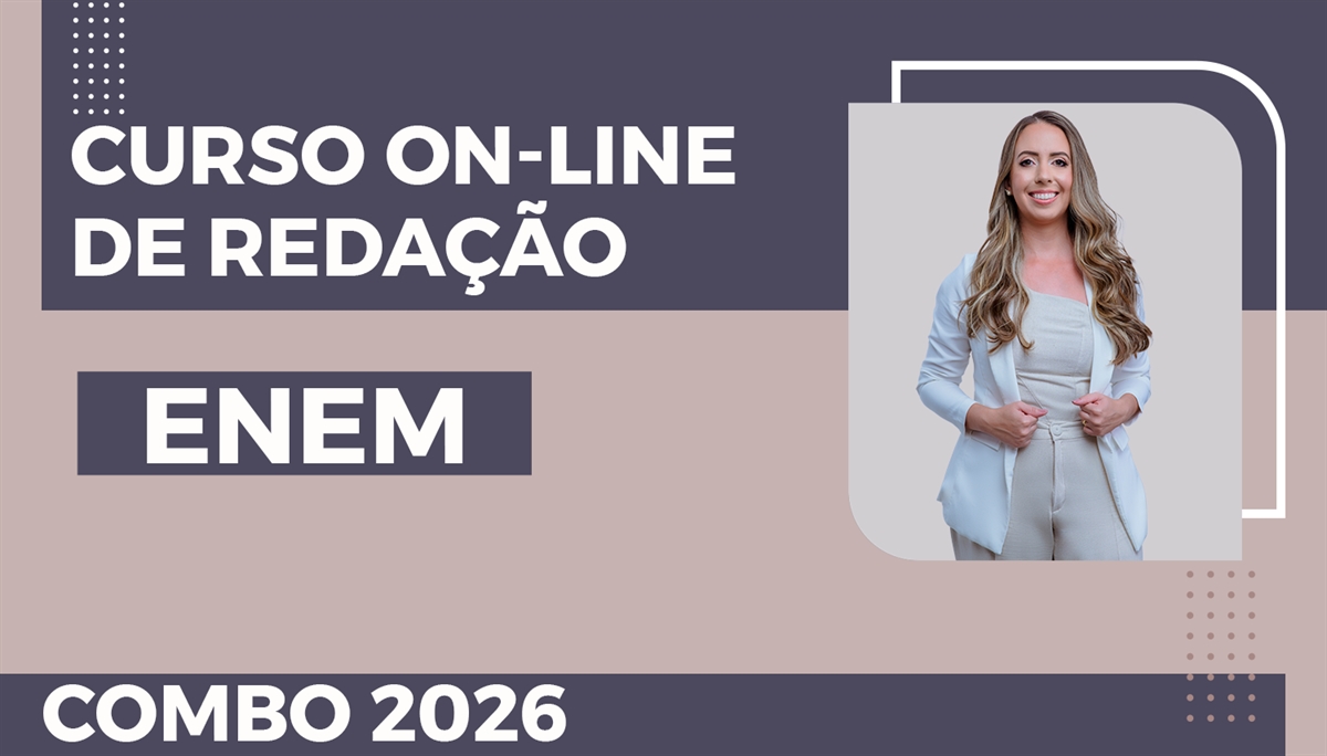 [Curso de Redação para o ENEM - Combo 2026]