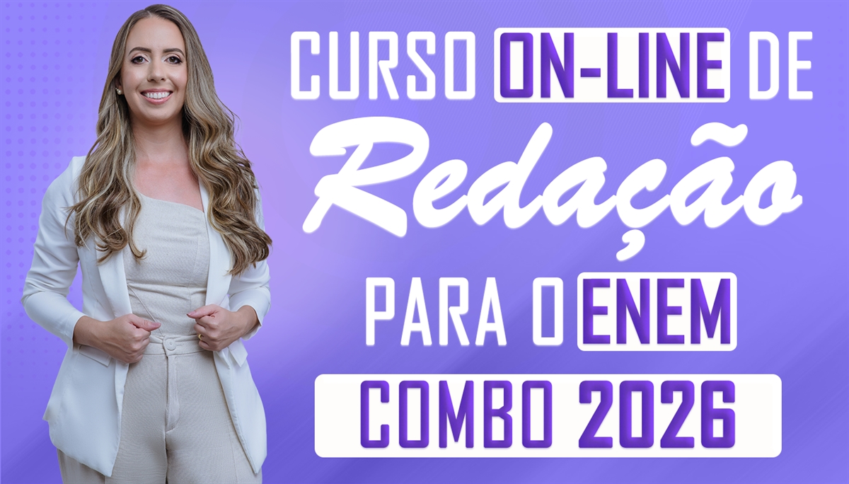 [Curso de Redação para o ENEM - Combo 2026]